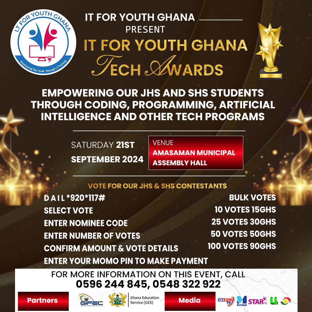 IT FOR YOUTH GHANA TECH AWARDS